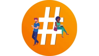 Icon representing social media